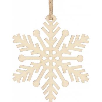 SPRINGOS A0770 C DREVENÁ DEKORÁCIA 6 KS.