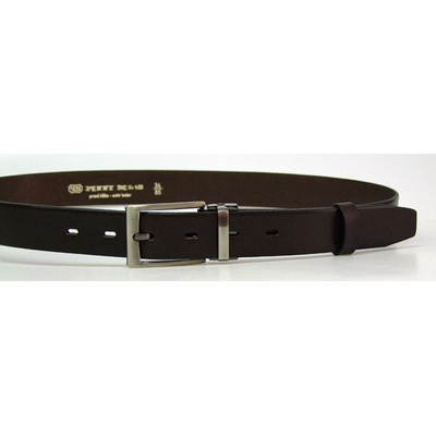 Penny Belts kožený opasek 30-100-8-40 tmavě hnědý