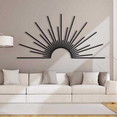 Decono Метална Декорация Sun Rays