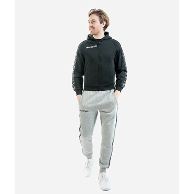 Felpa Full Zip Band čierna