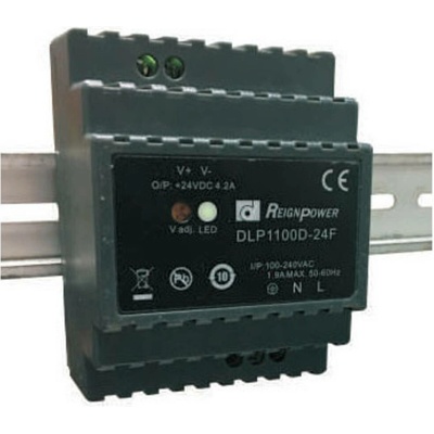 Dehner Elektronik DLP 1100D-24F sieťový zdroj na montážnu lištu (DIN lištu), 4.2 A, 100 W, výstupy 1 x
