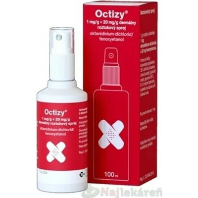 Octizy dermální roztokový sprej 100 ml