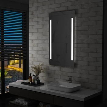 Image 1 of vidaXL LED стенно огледало за баня 60x100 см (144704)