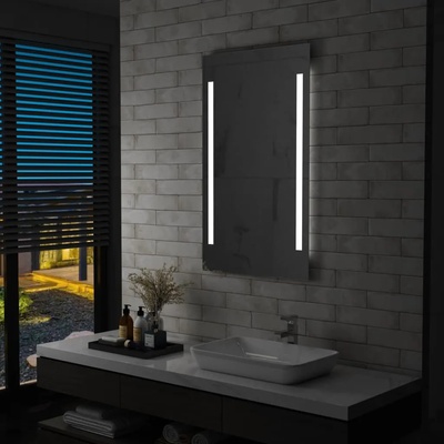vidaXL LED стенно огледало за баня 60x100 см (144704)