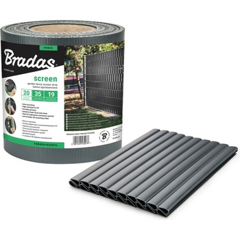 BRADAS Plotová páska GRAY 450 - šedá