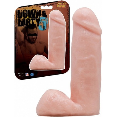 Topco WildFire Down & Dirty Dong Light realistické dildo 14,5 cm