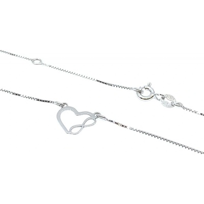 Jan Kos jewellery Stříbrný řetízek s přívěskem 12119185