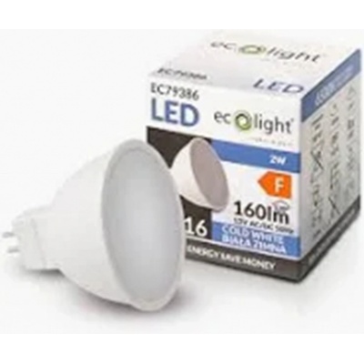 Greenlux LED žárovka 2W MR11 160lm 9 SMD 2835 studená bílá