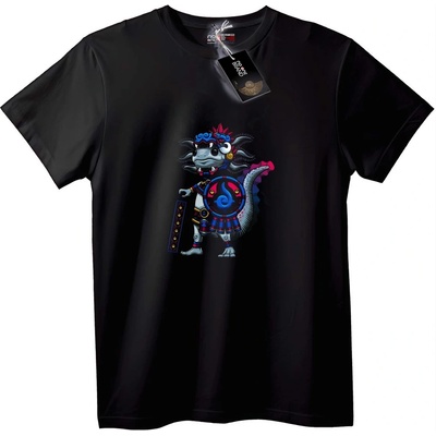 NOONEBRAND Тениска Дракон Воин - XL, Black
