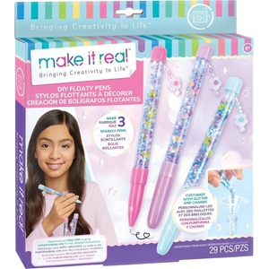 Make It Real Творчески комплект Make it Real - Украси сам свои химикалки, 29 части (1326) - baby