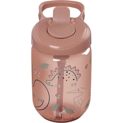 Vital Baby Неразливаща се чаша със сламка 350 мл Ягода EarthSmart Vital Baby (V-445102)