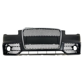 Предна броня за Audi A4 B7 8E (2004-2008) - S-Line Design с хром лайсна