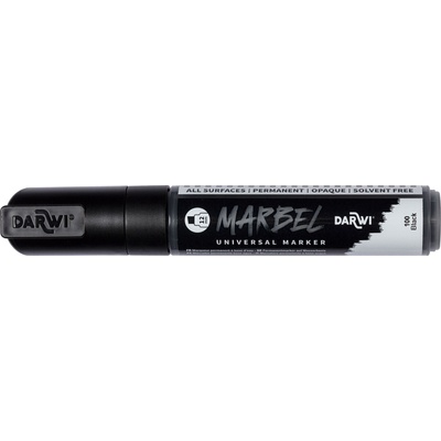 Darwi Marbel Химикал маркер 12 mm Black N°100 1 бр (DA0222012100C)