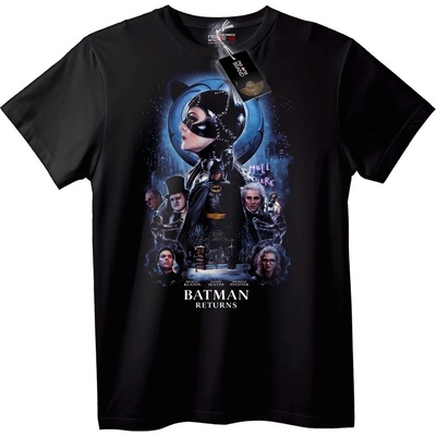 NOONEBRAND Тениска Завръщането на Батман - 2XL, Black