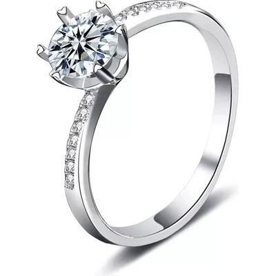 Royal Fashion HA XJZ022 SILVER MOISSANITE ZIRCON