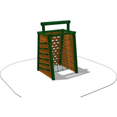 Playground System Detské ihrisko zostava z agátu Preliezačka Strúhadlo