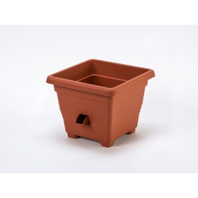 Nohel garden kvetináč samozavlažovací BERGAMOT plastový 25x25x20cm