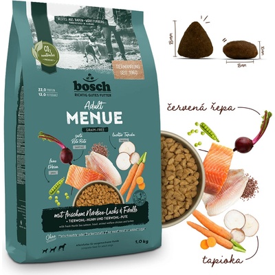 Bosch HPC Menue Adult with North Sea Salmon & trout 1 kg