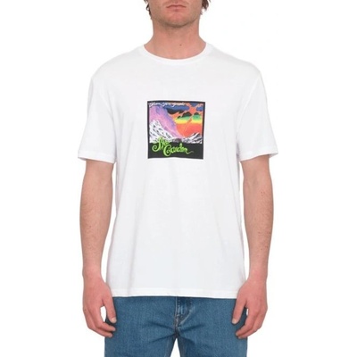 Volcom tričko V Ent The Garden Bsc Sst White