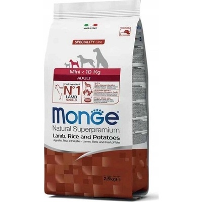 MONGE Puppy Jahňacie s ryžou 0,8 kg