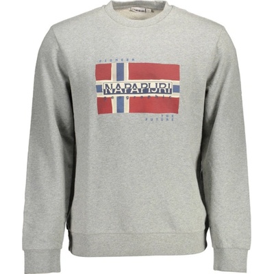 Napapijri Мъжка блуза napapijri, Цвят Сиво (np0a4ezc-bilo-c_grigio_160)