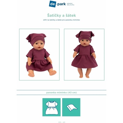 de-park Papírový střih - Šatičky a šáteček – Zboží Dáma de-park Papírový střih - Šatičky a šáteček – Zboží Dáma