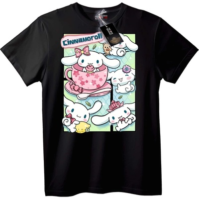 NOONEBRAND Тениска Cinnamoroll със Сладки Герои - 2XL, White