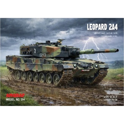 Papierový model - Tank Leopard 2A4