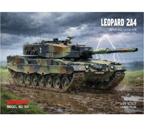 Papierový model - Tank Leopard 2A4