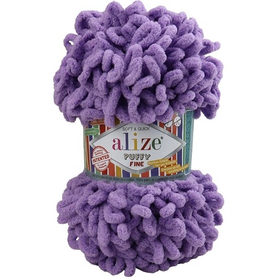 Alize příze Puffy Fine 166 levandulová
