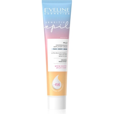 Eveline Cosmetics Sensitive Epil депилиращ крем за тяло за чувствителна кожа 125ml