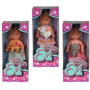 Simba Toys Кукла Evi Love - Приятел на животните, 12 см 105730513