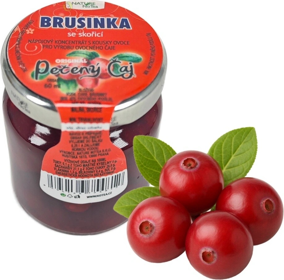 NOTEA Pečený Čaj Brusnica 60 ml