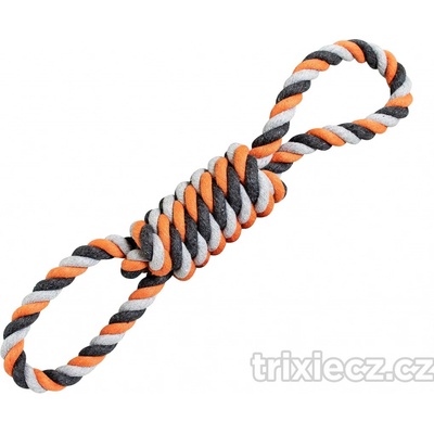 Hip Hop Preťahovadlo bavlnená osmice 38 cm 190 g