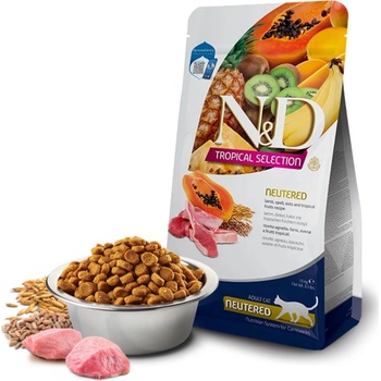 N&D TROPICAL SELECTION CAT Lamb Neutered 1,5 kg
