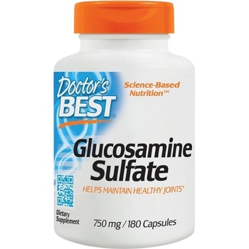 Image 1 of Doctor's Best BEST Glucosamine Sulfate 750 mg [180 капсули]