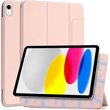 GKK Магнитен Калъф за iPad 10 10.9" 2022, GKK MagFold Case, Розов (9490713929100)