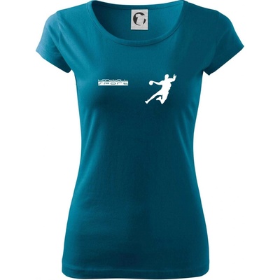 Handball sport Pure dámske tričko Petrolejová