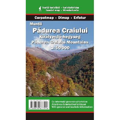 DIMAP Muntii Padurea Craiului 1:50 000 turistická mapa