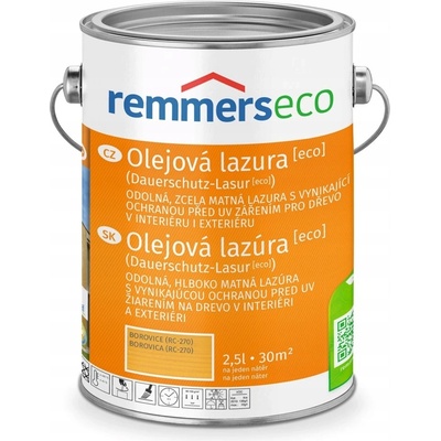 Remmers Olejová lazura [ECO] Barva: Kiefer / Borovice, Objem: 2,5l