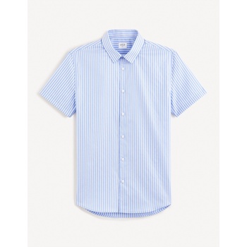 Celio Светлосиня мъжка риза на райета Celio Fasanuremc Celio | Sin | МЪЖЕ | S