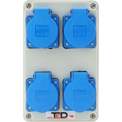 Rozvaděč TED 230 V IP44 20 A
