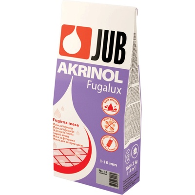 Jub Akrinol Fugalux spárovacia hmota, biela, 2 kg