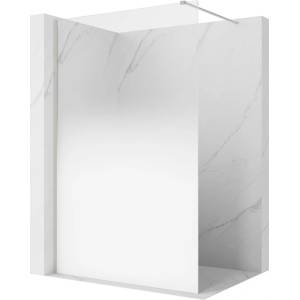 Mexen Kioto комплектация за душ Walk-in 110 x 200 cm, бяла преливаща гама 8 мм, (800-110-101-97-86)