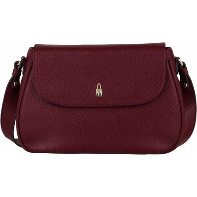 Wojewodzic Bordová kožená crossbody kabelka 31967/FD20/Z