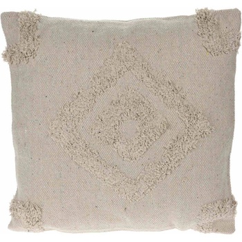Homestyling vankúš dekorační bavlna béžová KO-A35833000 45 x 45