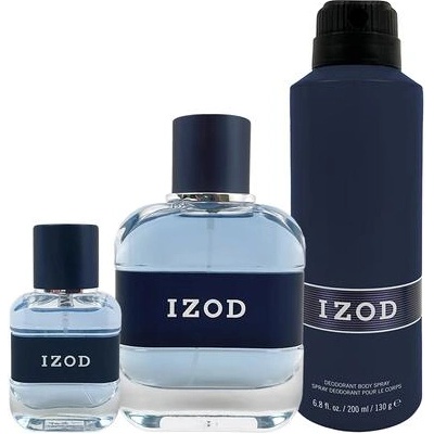 Izod Classic комплект за мъже EDT 100 ml + EDT 15 ml + дезодорант спрей 200 ml