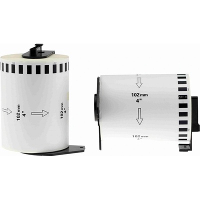 Pro Brother Съвместими ролки за етикети за Brother DK-22243, 102mm x 30, 48m (DK22243)