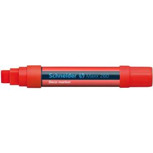 Schneider Мелков маркер, 5-15 мм, SCHNEIDER "Maxx 260", червен 126002 (126002)