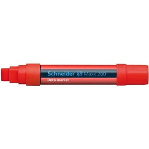 Schneider Мелков маркер, 5-15 мм, SCHNEIDER "Maxx 260", червен 126002 (126002)